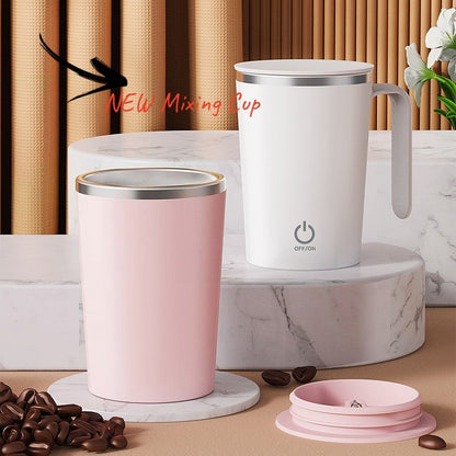 Electric Coffee Milk Stirring Cup - Automatic Mixing